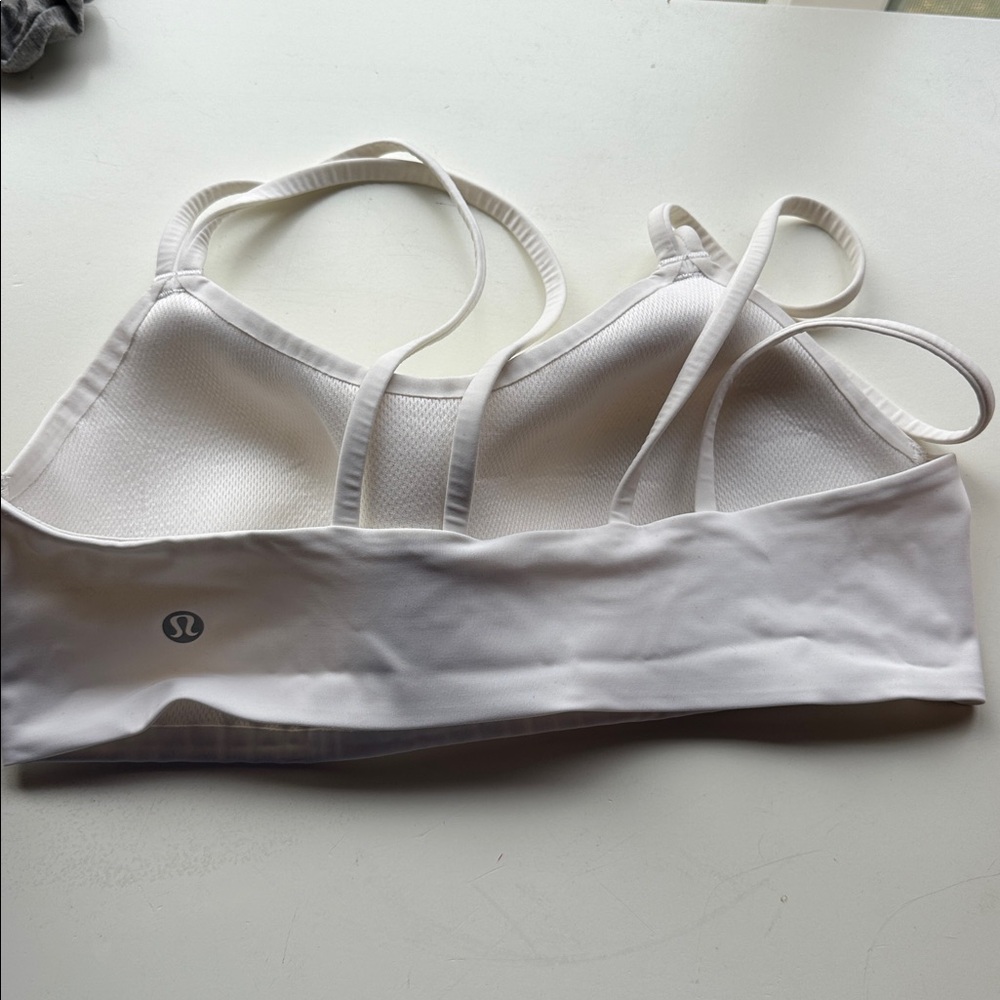 White Lulu Bra Size 4